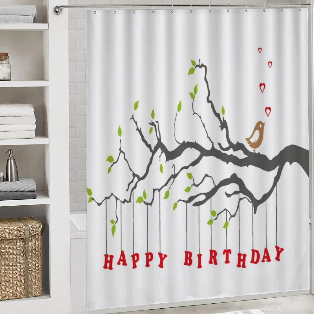 Letters Tree with Bird — Detail 4