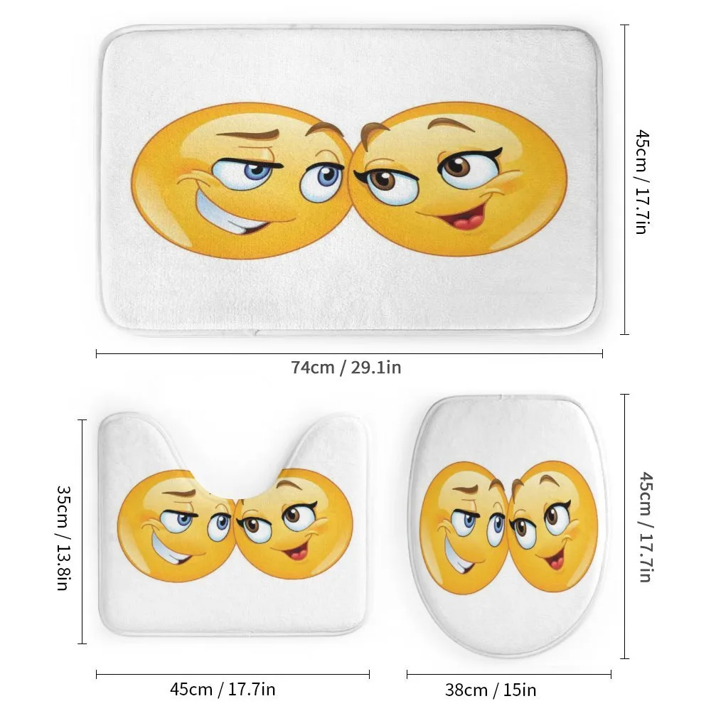 Loving Emoticon Couple — Detail 1
