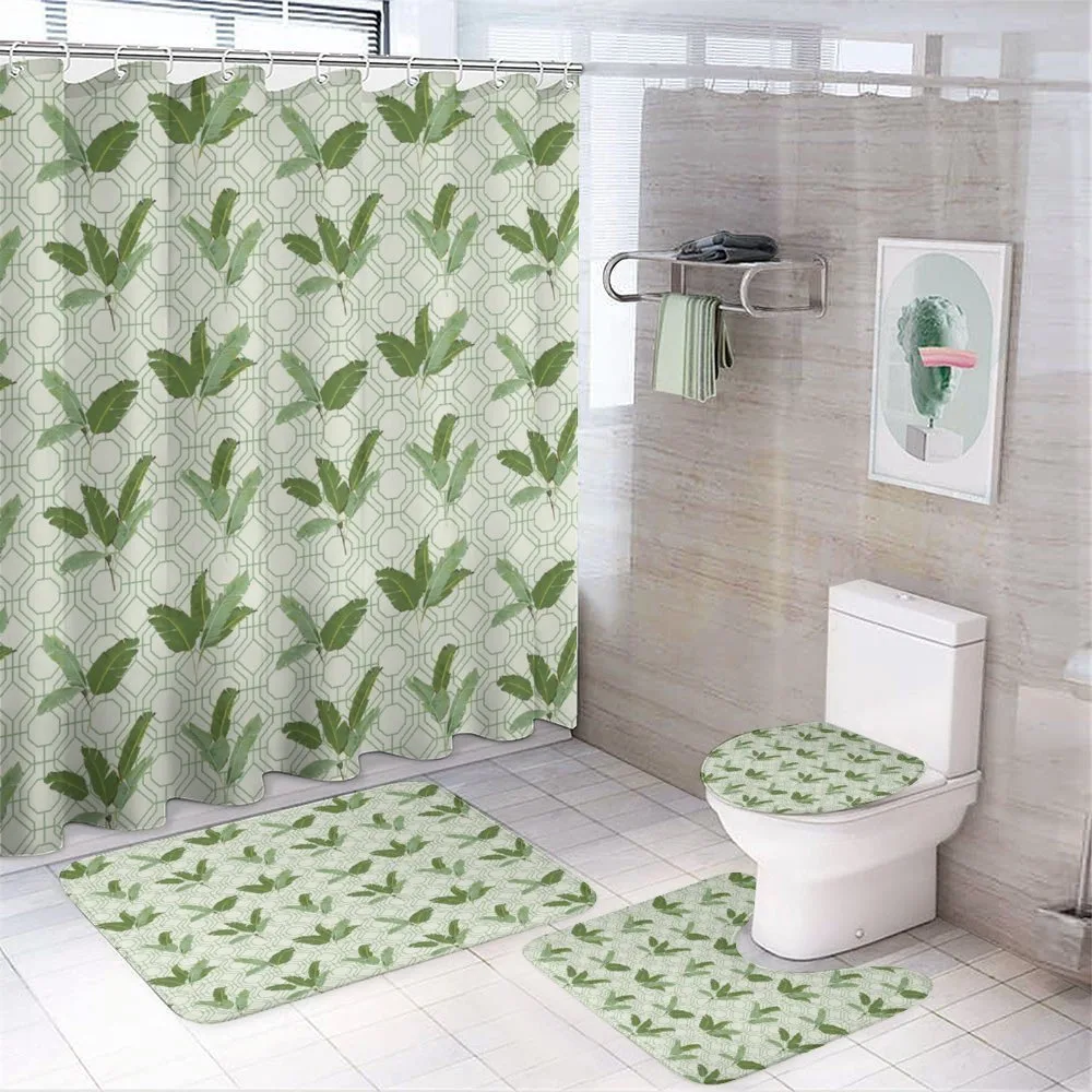 Palm Leaves Geometric — Your design