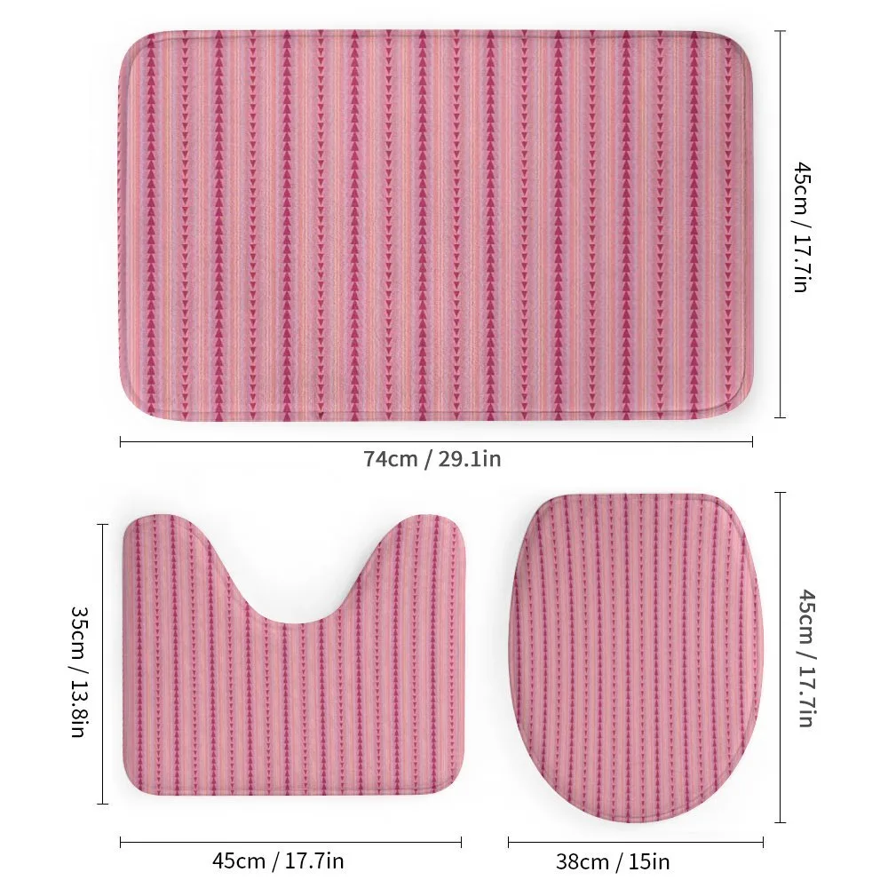 Pinkish Triangles — Detail 1