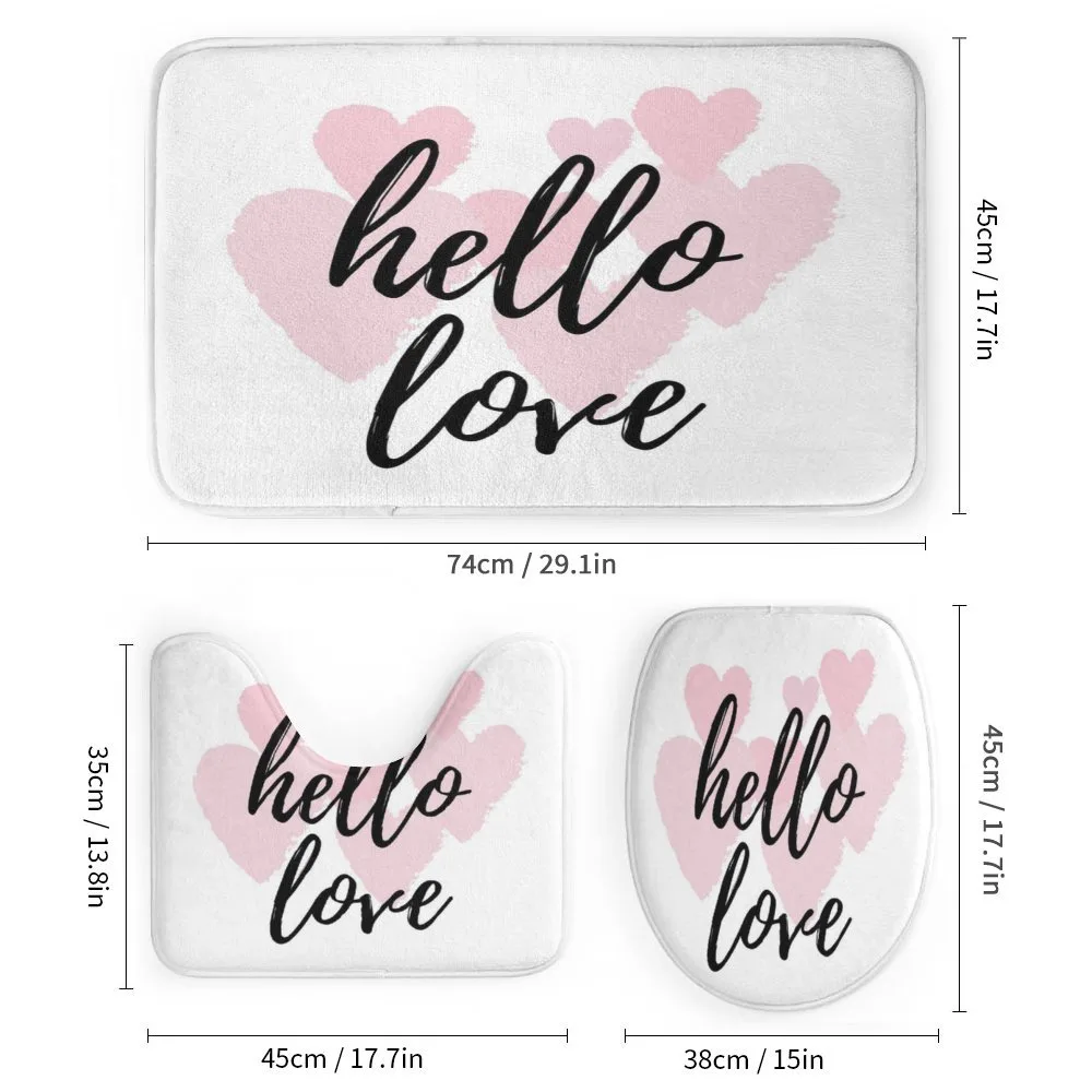 Romantic Phrase Hearts — Detail 1