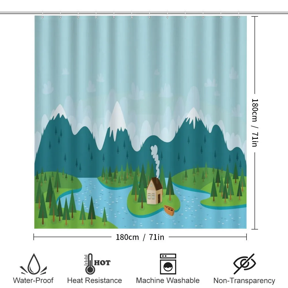 Rural Home Mountains — Detail 2