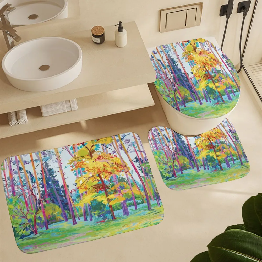 Spring Forest Painting — Detail 5