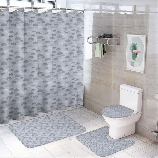 Tribal Motif Inspired on a shower curtain