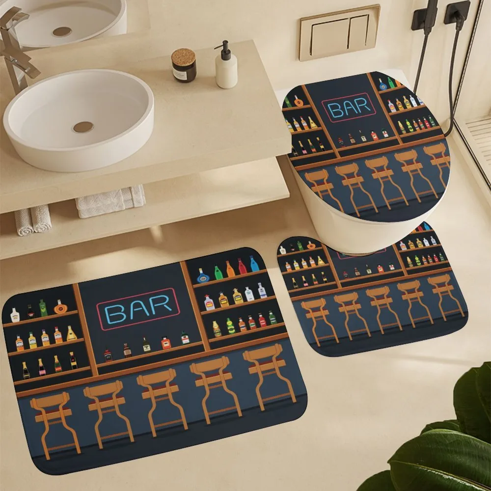 Bar Chairs Cocktail Bottles — Detail 5