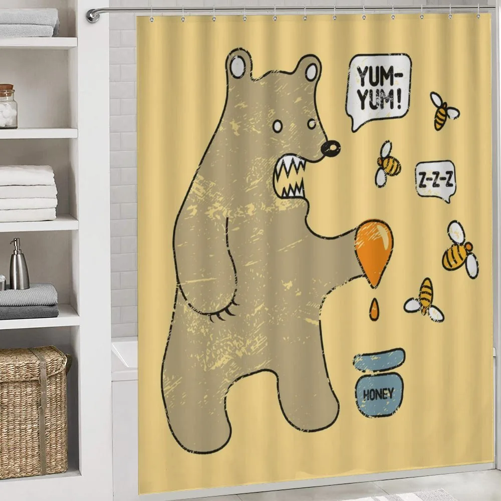 Bear Bees Honey Comic — Detail 4