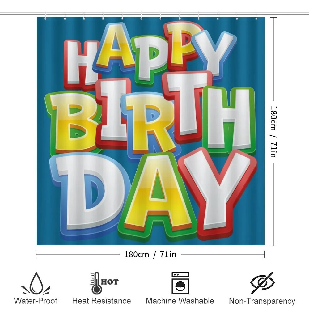 Birthday Lettering — Detail 2