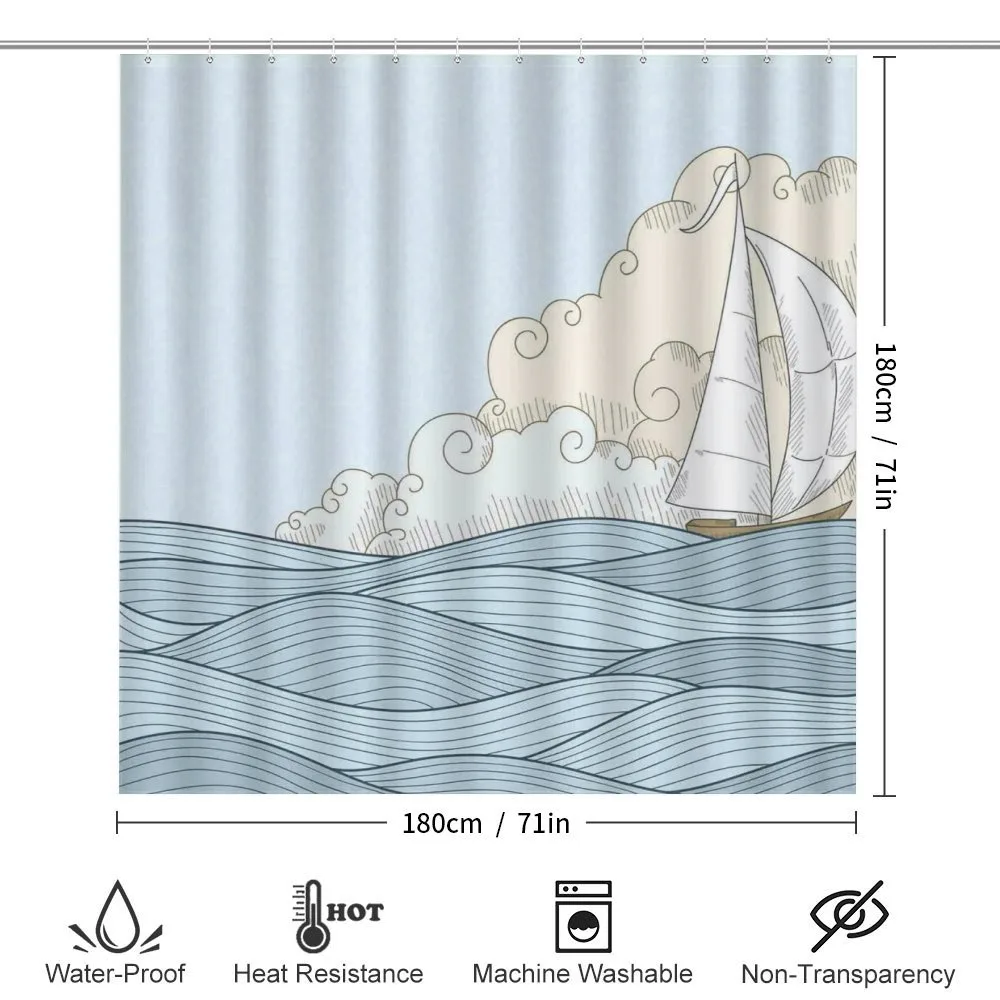 Doodle Style Ocean — Detail 2