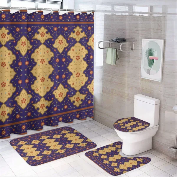 Effected Border on a shower curtain