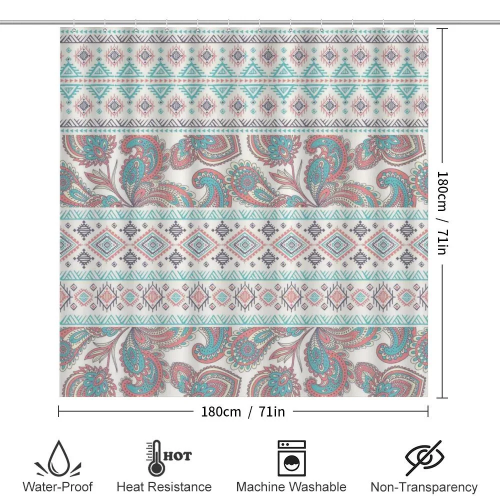 Floral Paisley and Aztec — Detail 2