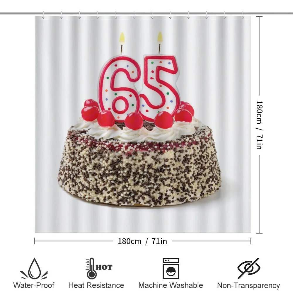 Number Candles Cake — Detail 2