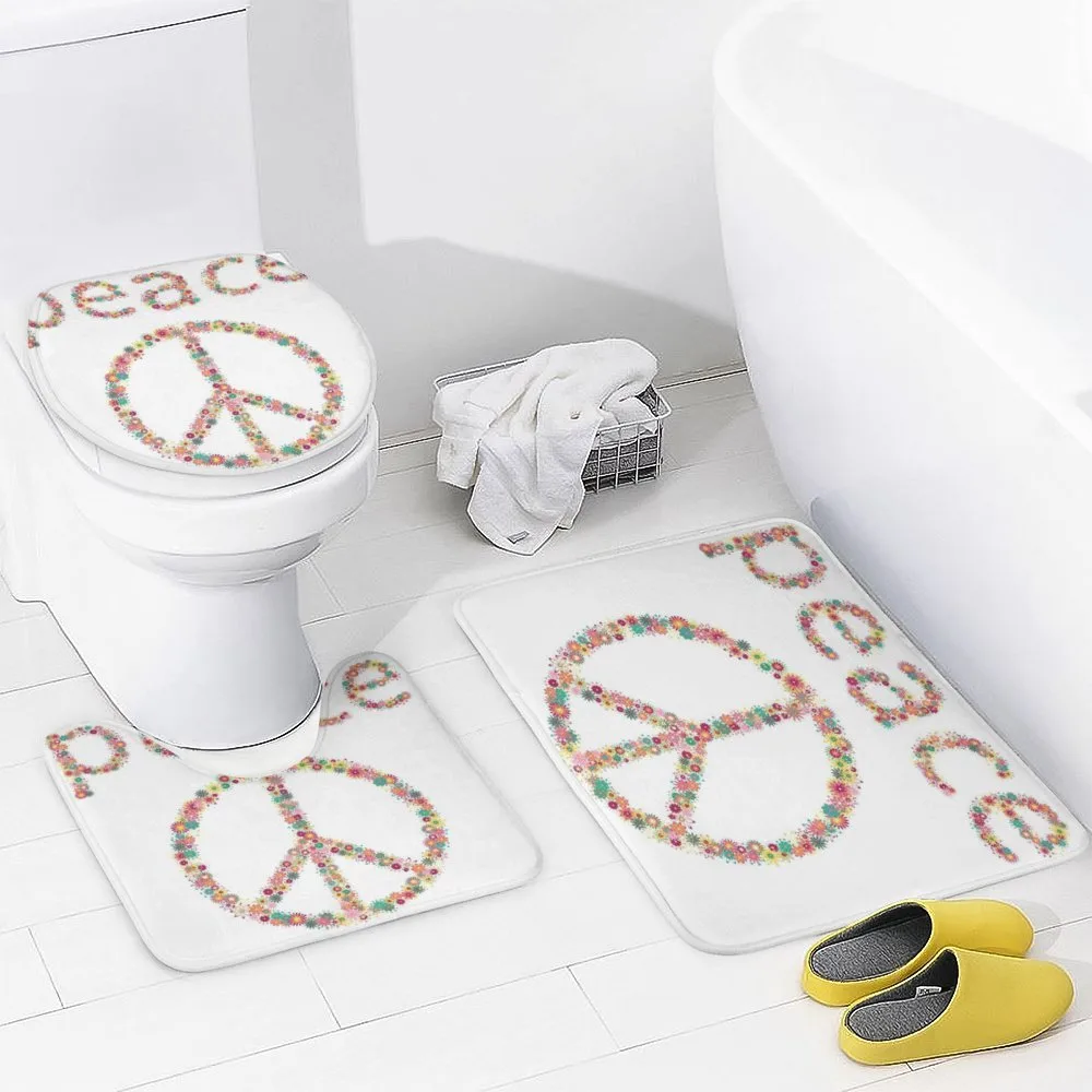 Peace Sign with Flower — Detail 3