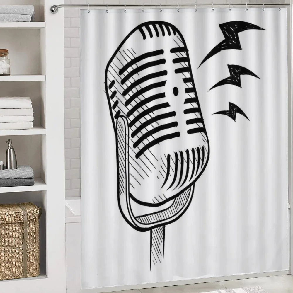 Retro Microphone Radio — Detail 4