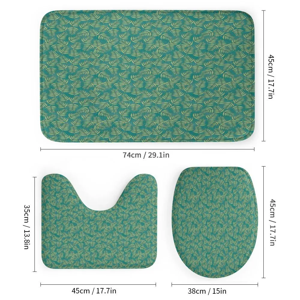 Vintage Color Leaf Pattern — Detail 1