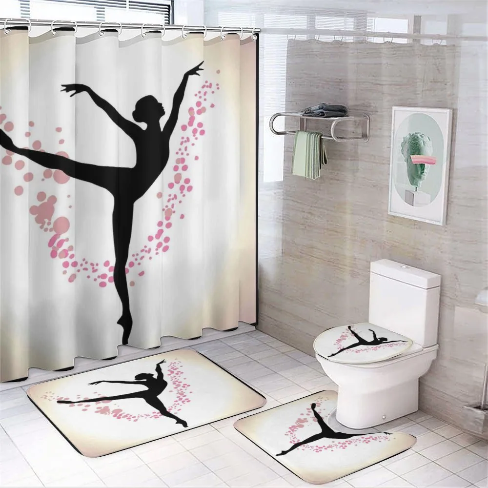 Woman Dancer Color Spots — Your design