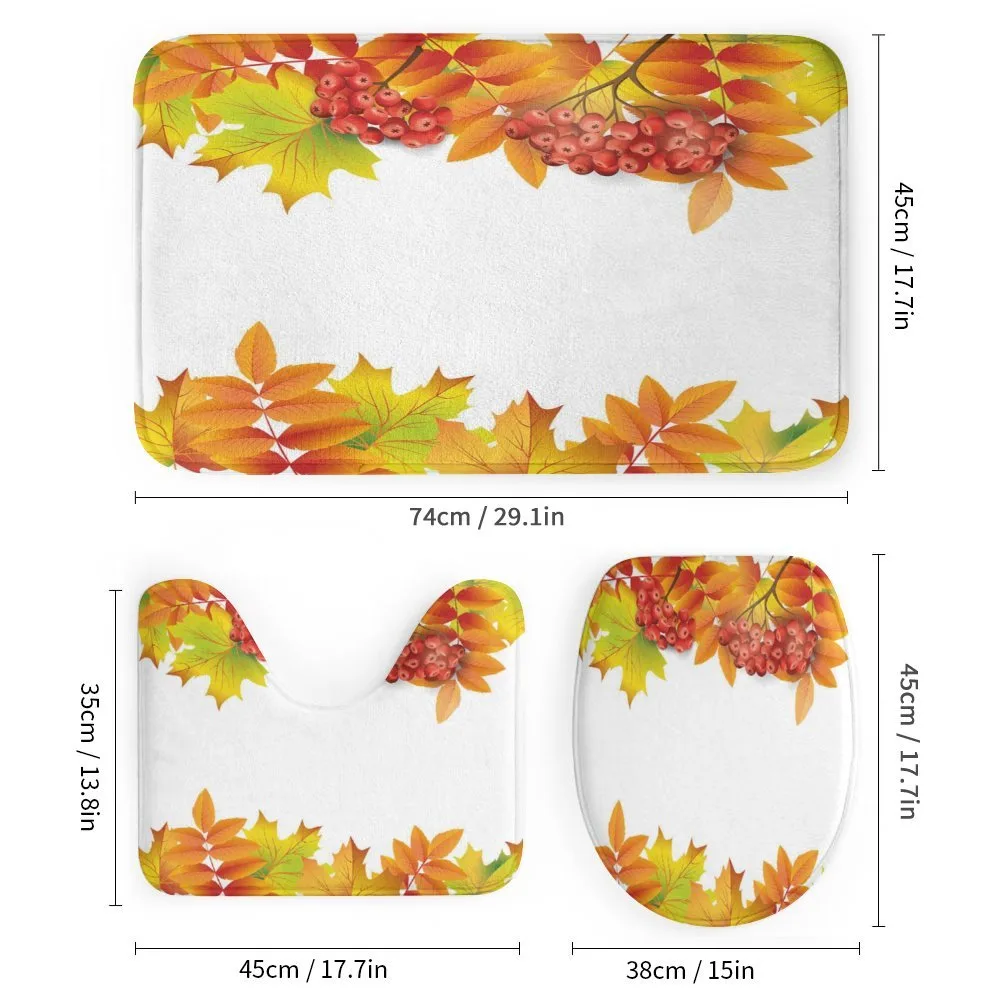 Autumn Branches Border — Detail 1