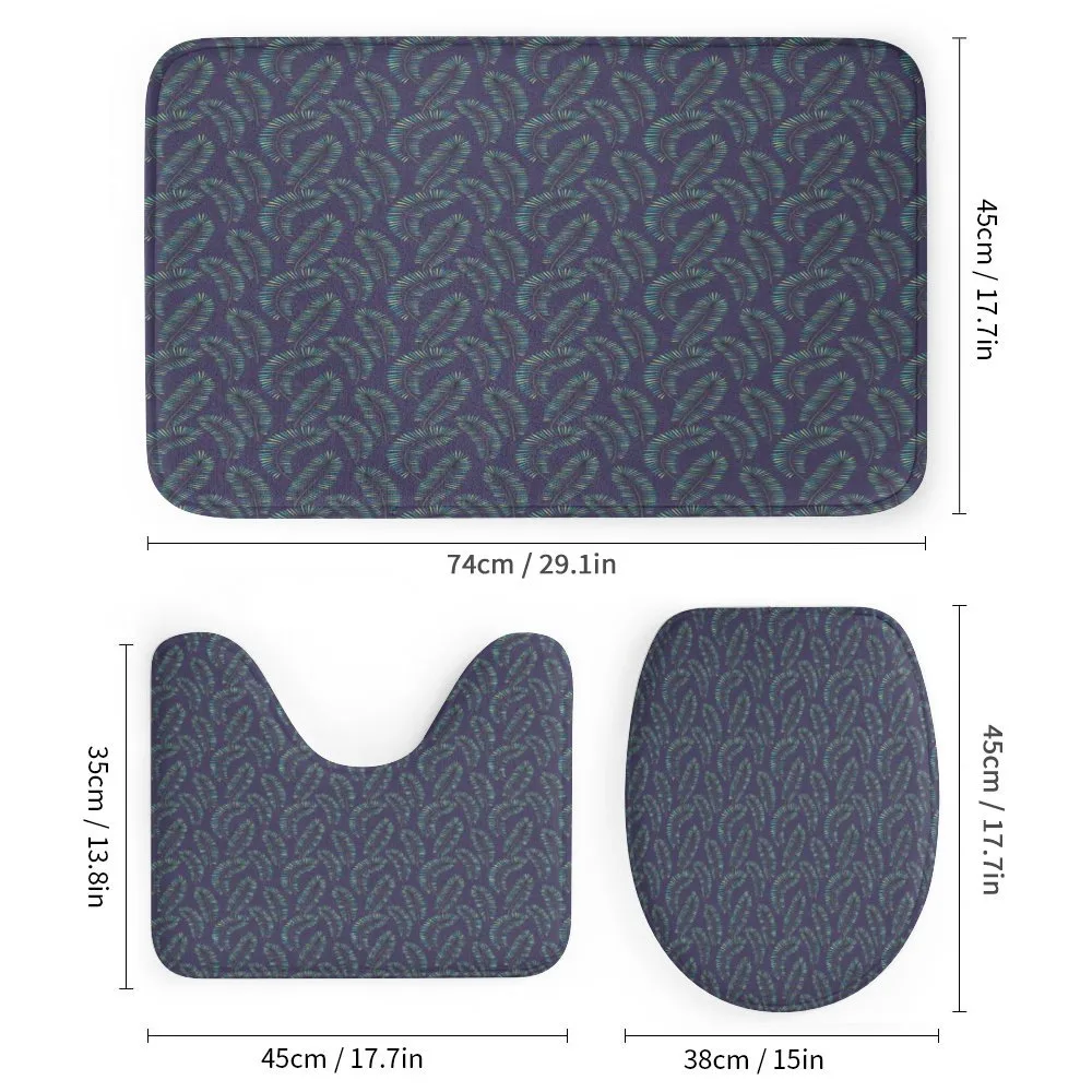 Botanical Eco Leaf Pattern — Detail 1