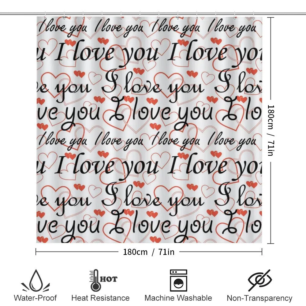 Calligraphy Hearts — Detail 2