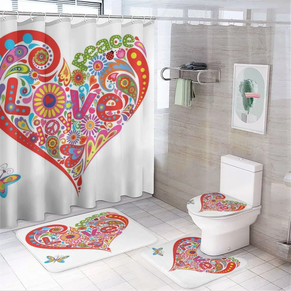Colorful Peace Heart — Your design