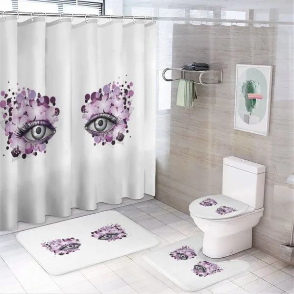 Fantasy Look Blossoms on a shower curtain