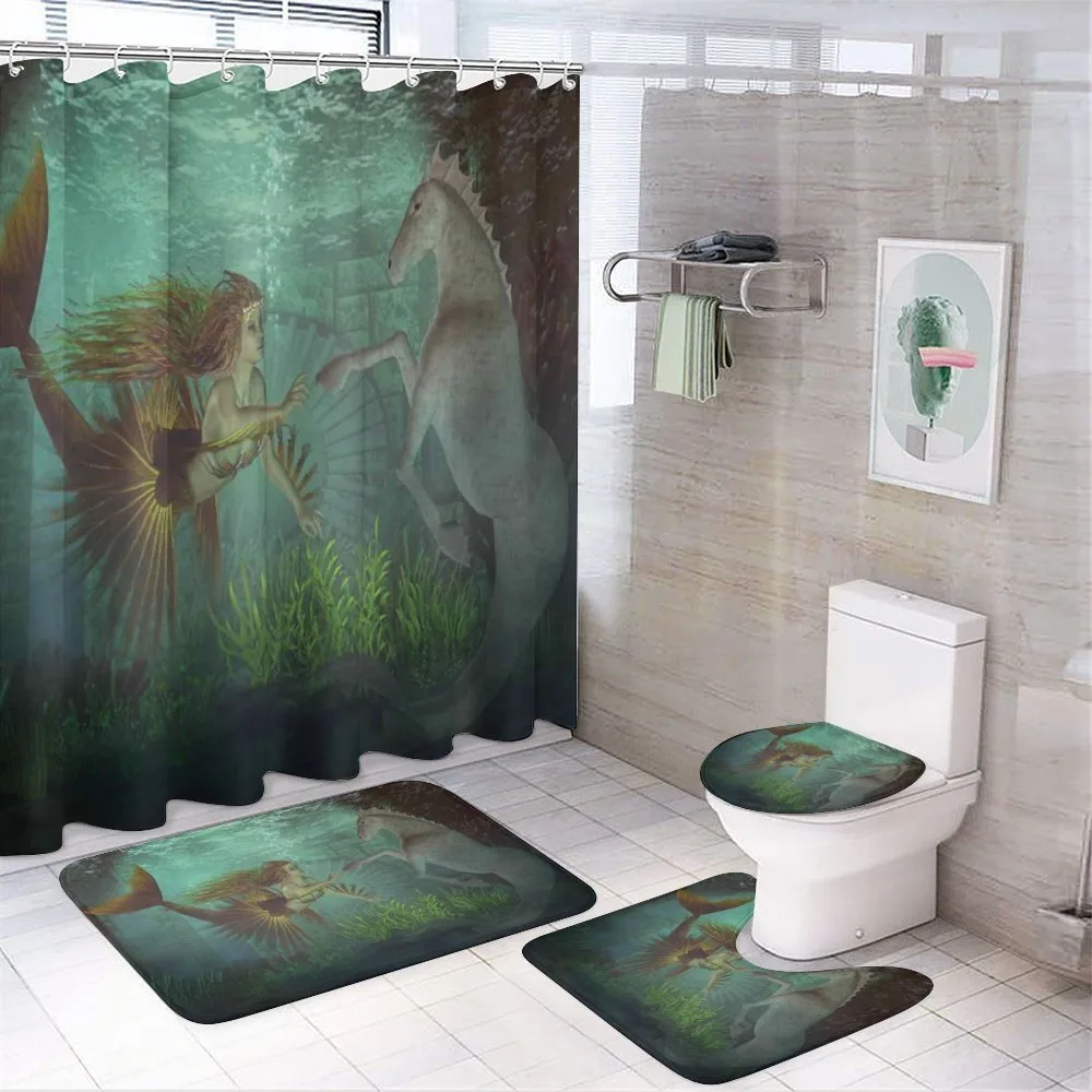 Mermaid with Seahorse — Your design