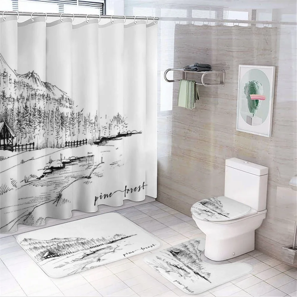 Pine Forest Countryside — Your design