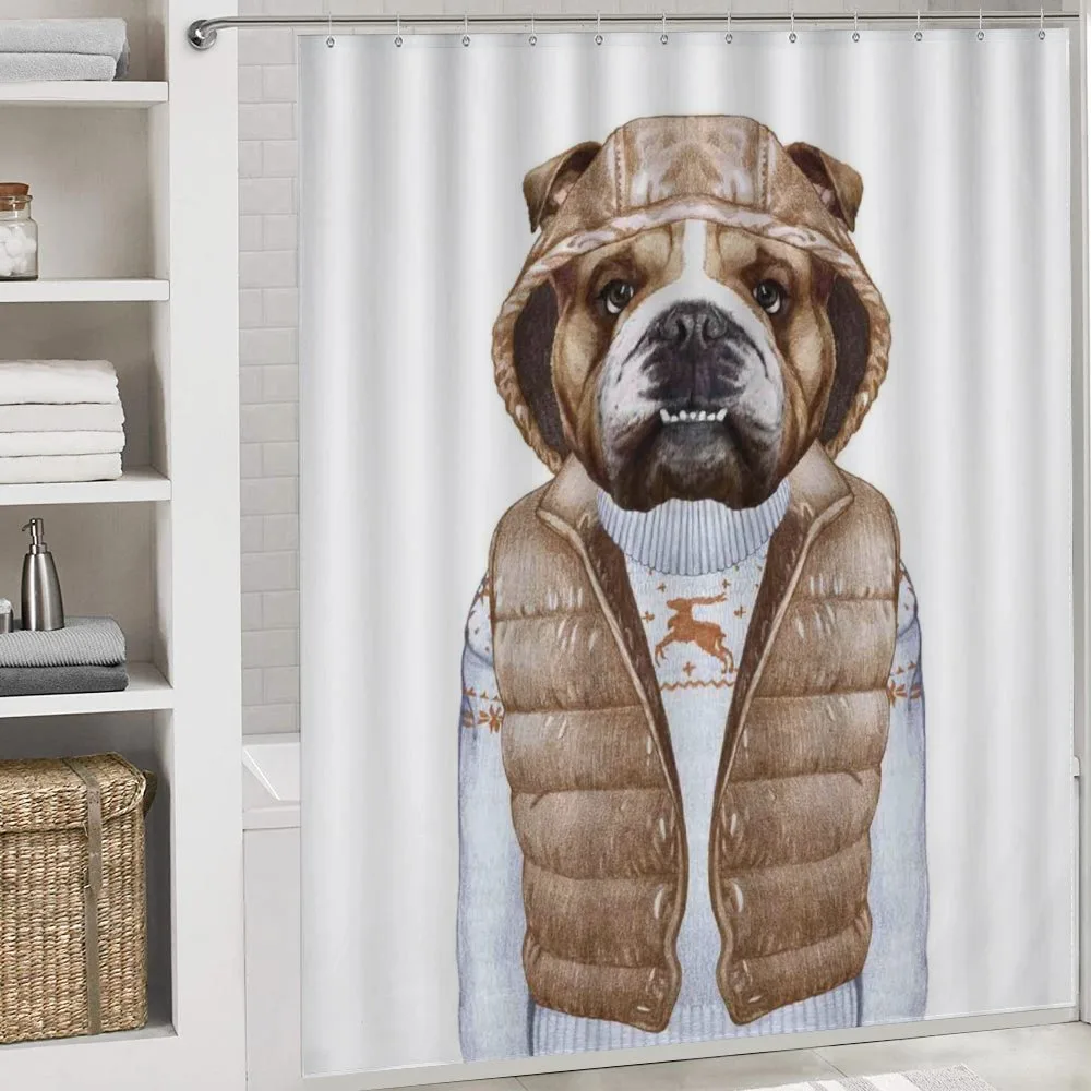 Puppy in a down Vest — Detail 4