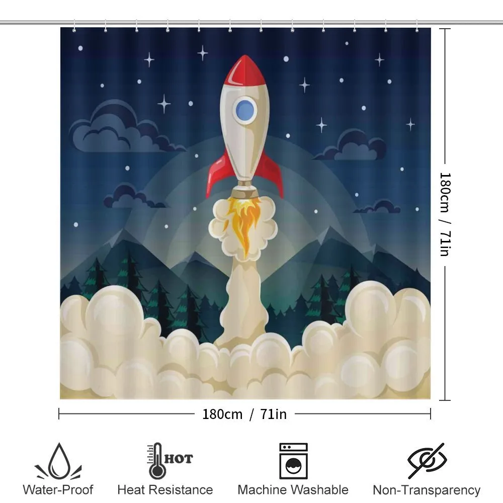 Rocket in the Woodlands — Detail 2