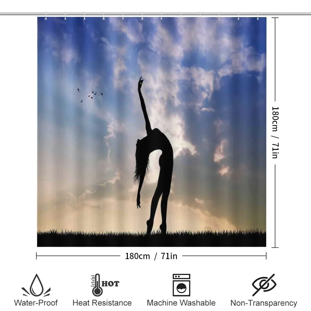 Silhouette Dancing Nature — Detail 2