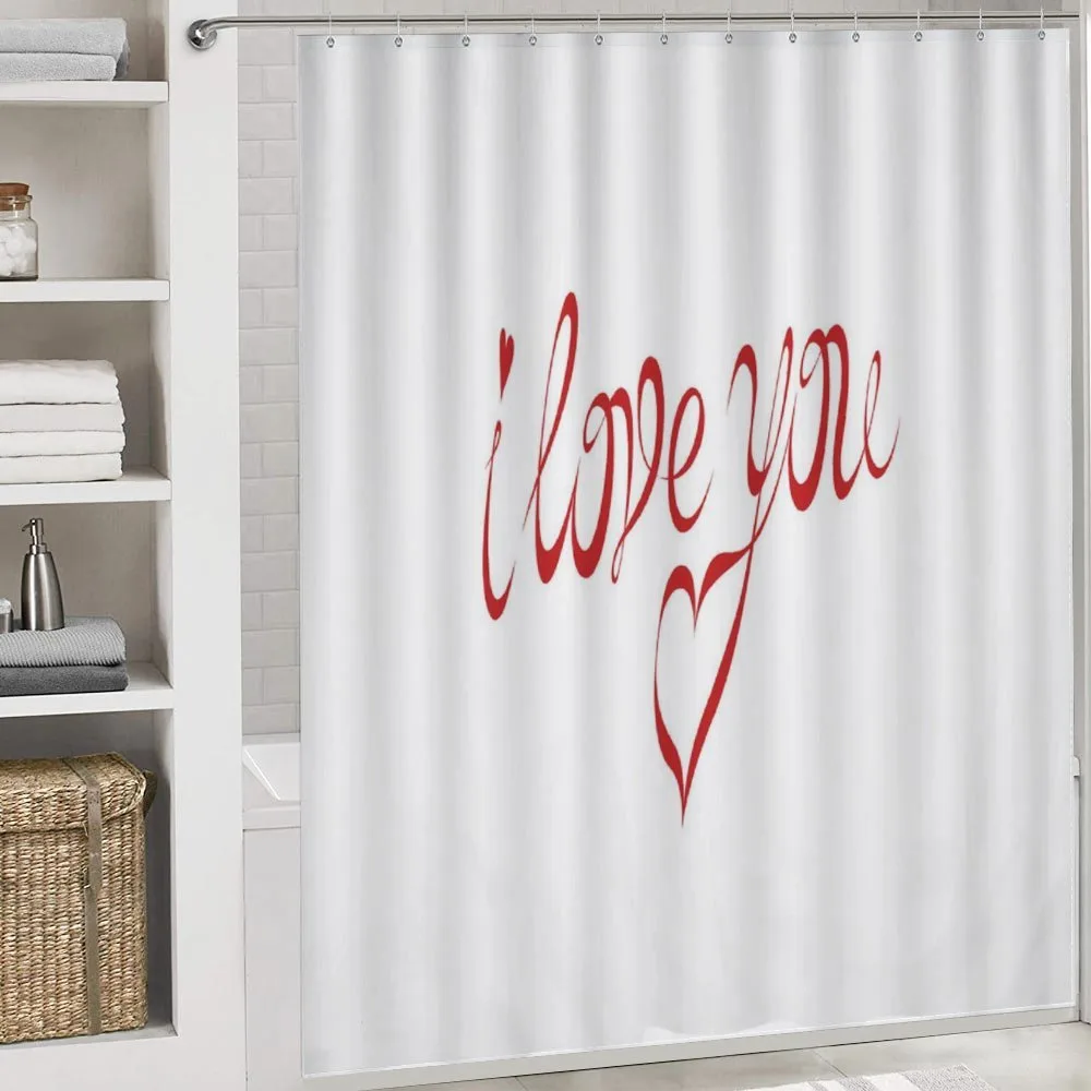 Swirling Font in Red — Detail 4