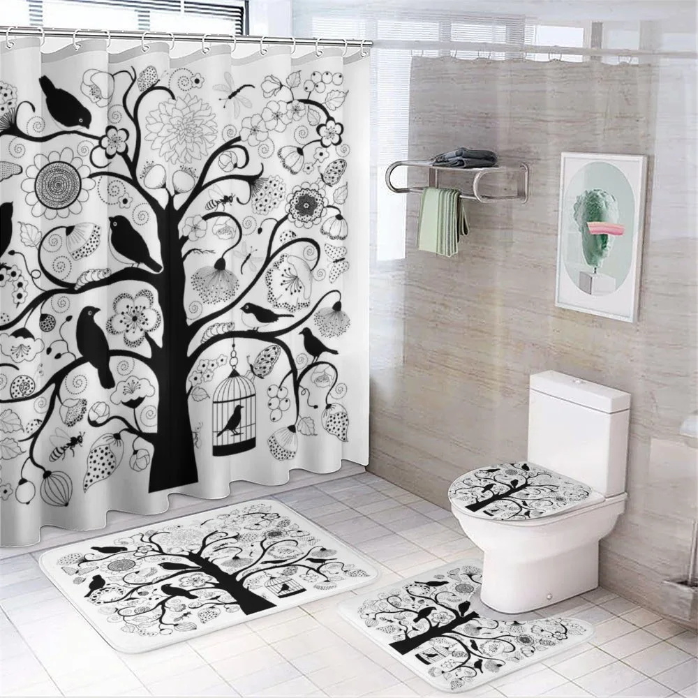 Tree Flowers Birds — Your design