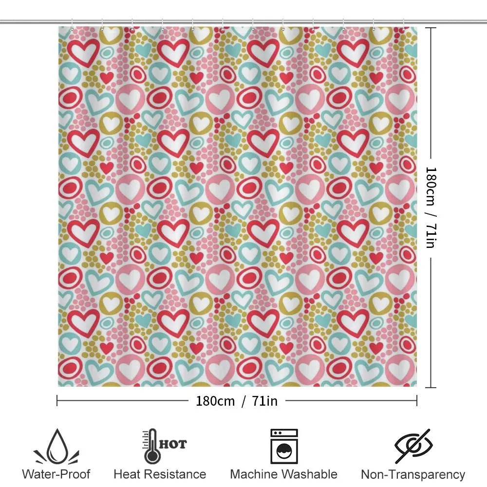 Vivid Dot and Hearts — Detail 2