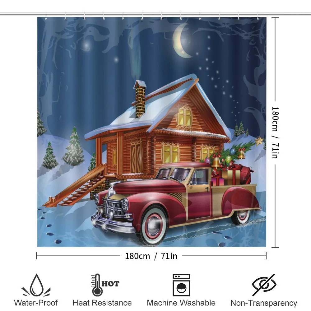 Wooden Lodge Truck — Detail 2