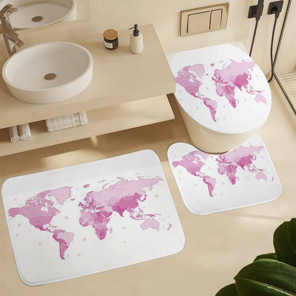 World Map Continents — Detail 5