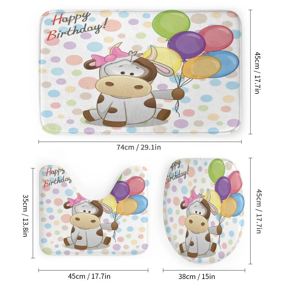 Baby Cow and Balloons — Detail 1