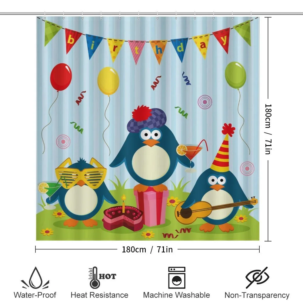 Birthday Penguin — Detail 2