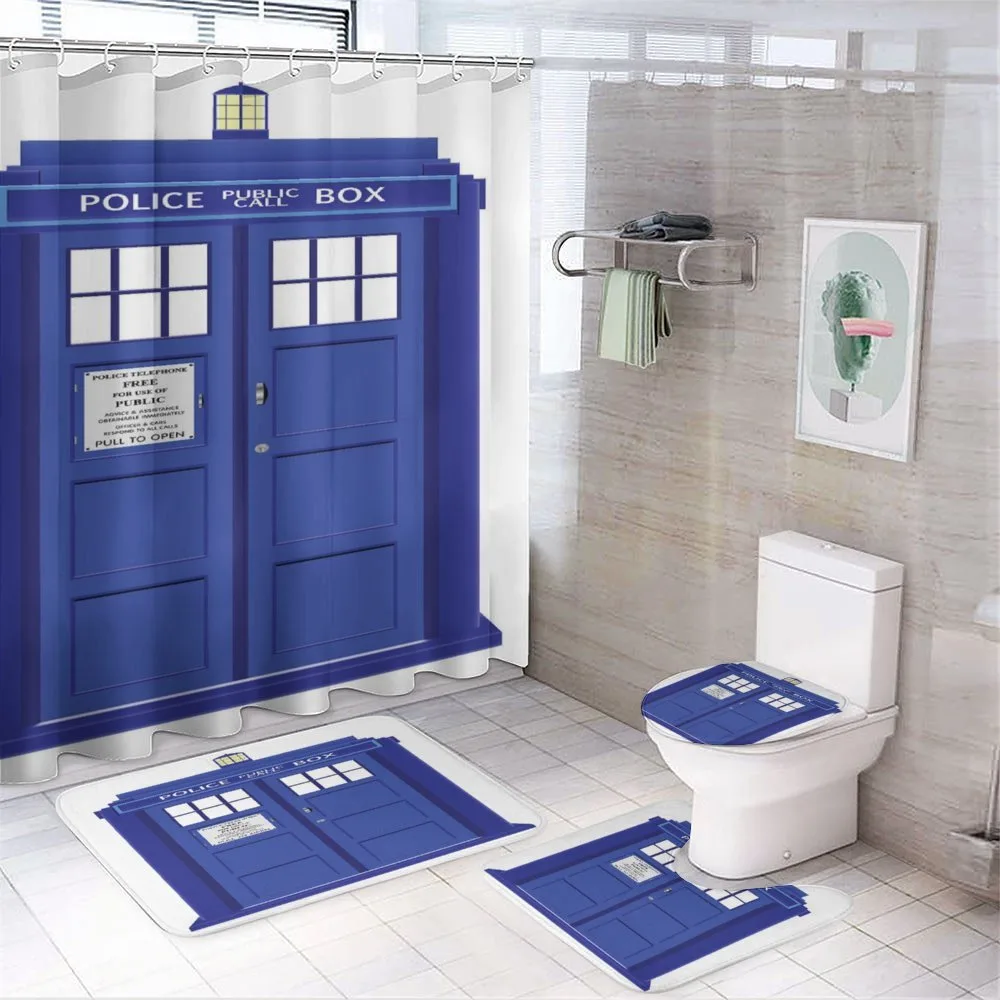 Blue Brit Phone Box — Your design