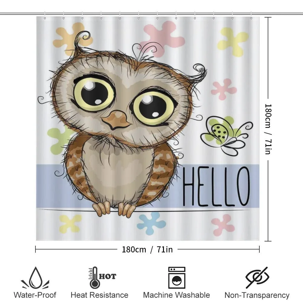 Cartoon Butterfly Hello — Detail 2