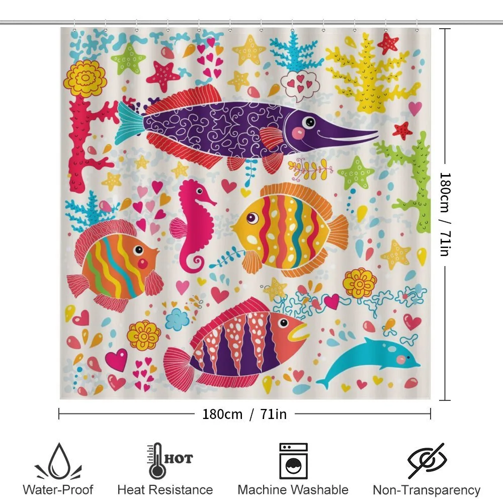 Cartoon Underwater Fish — Detail 2