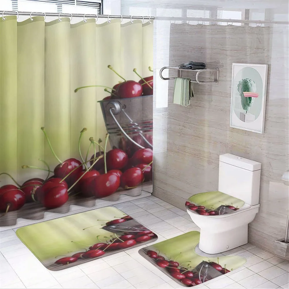 Cherries Bucket on Ombre — Your design