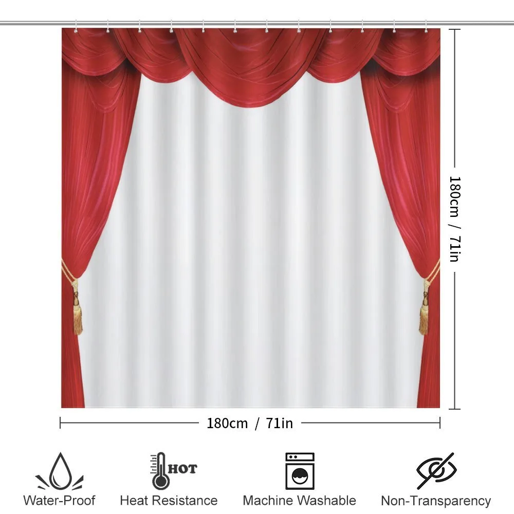 Classic Stage Curtains Open — Detail 2