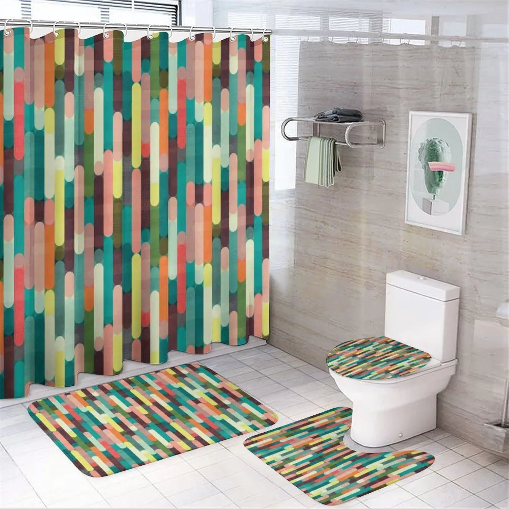 Colorful Grunge Stripes — Your design