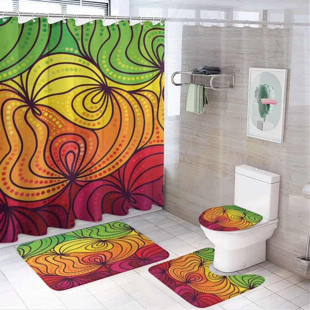 Colorful Tangled Lines — Your design