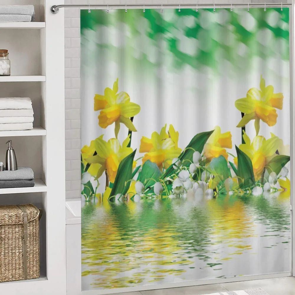 Daffodil Garden Art on Water — Detail 4