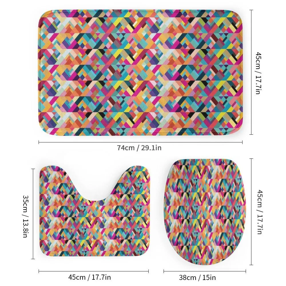 Diagonal Colorful Tile — Detail 1