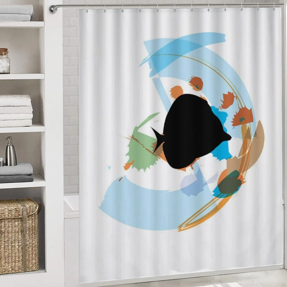 Discus Cichlid Silhouette — Detail 4