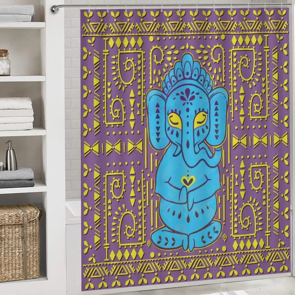 Elephant Tribal Art Retro — Detail 4