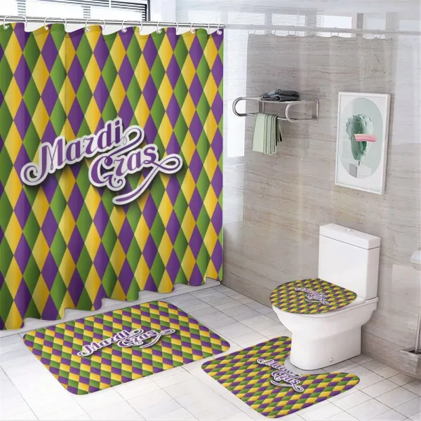 Hand Writing Design on a shower curtain