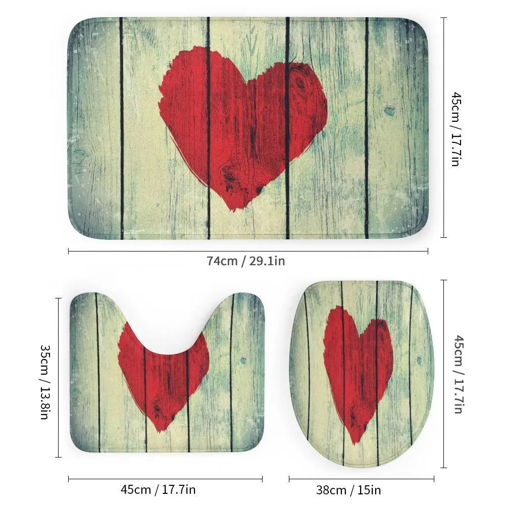 Heart Wooden Wall — Detail 1