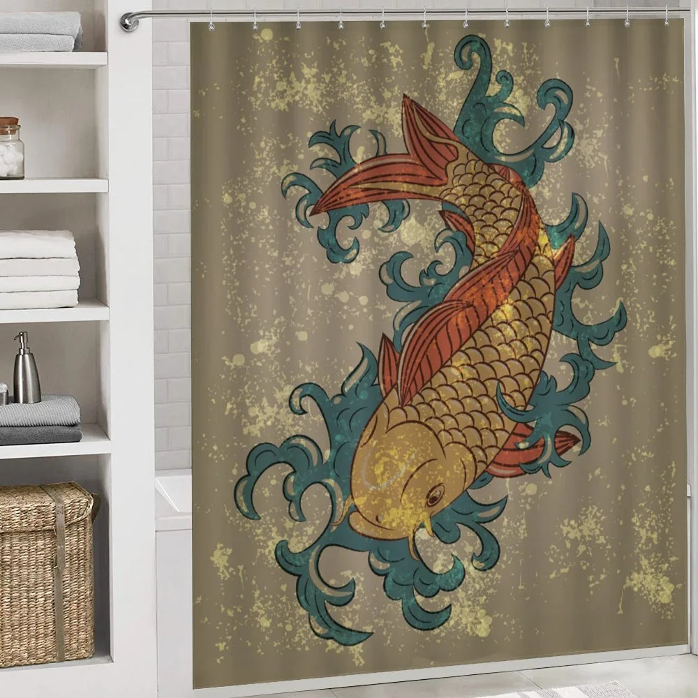 Koi Fish Art — Detail 4